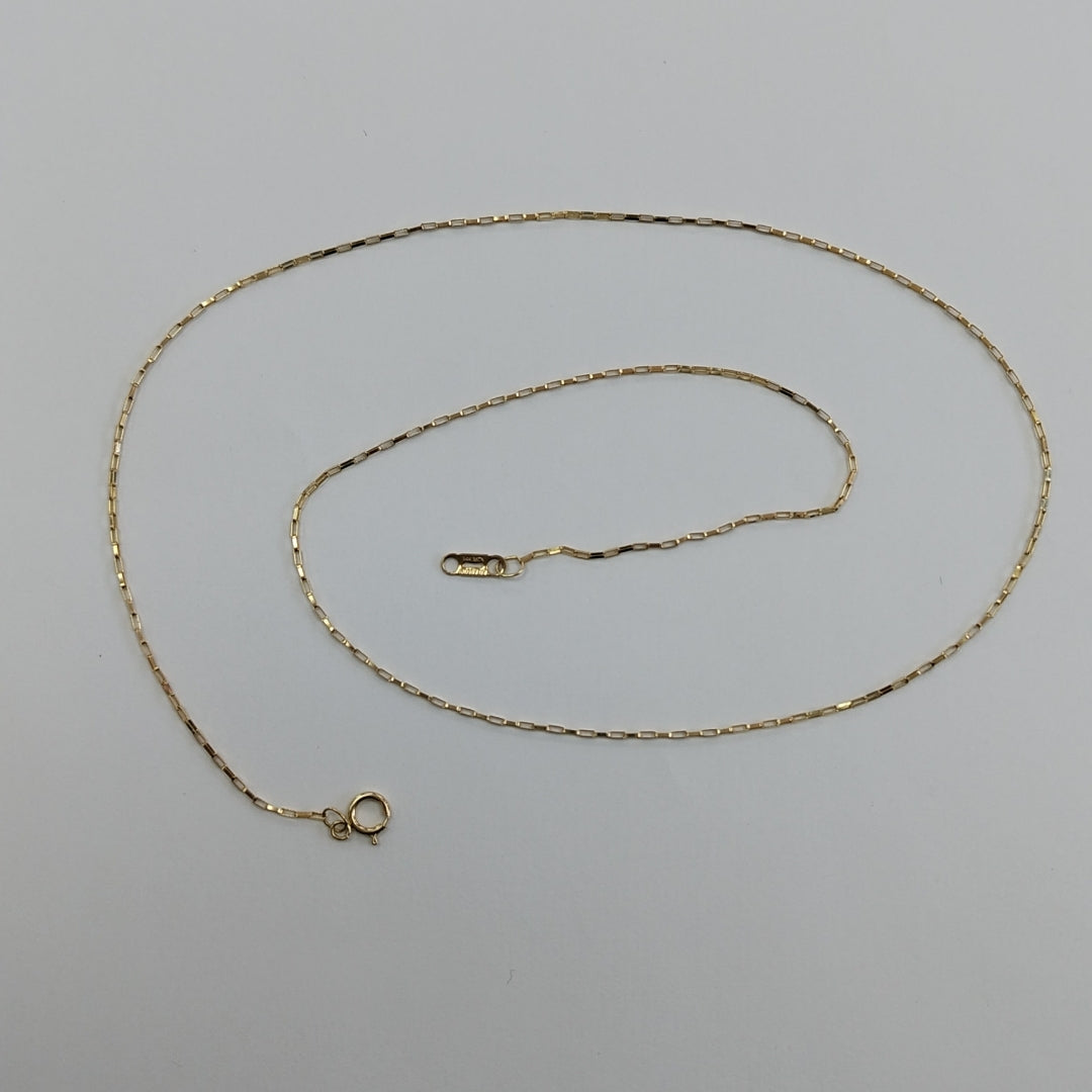 CADENA ORO 14 K 1,40 GRMS (SEMINUEVO)