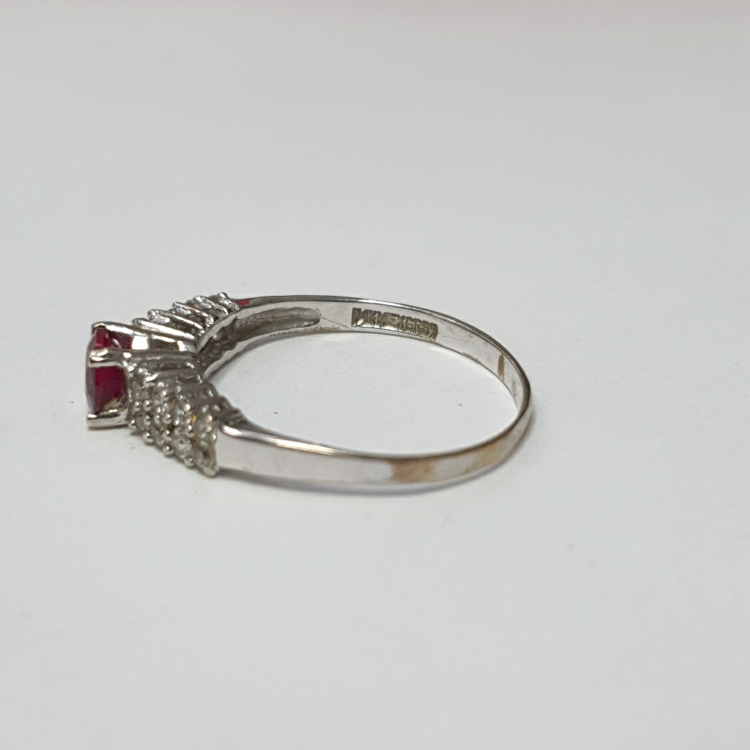 ANILLITO ORO BLANCO 14 K 2,00 GRMS (SEMINUEVO)