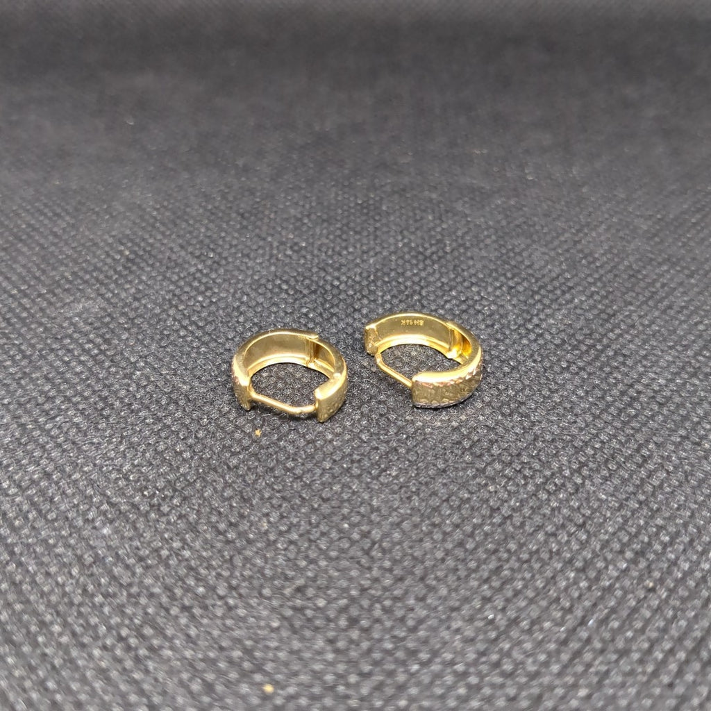 ARRACADAS PAR ORO 14 K 1,10 GRMS (SEMINUEVO)