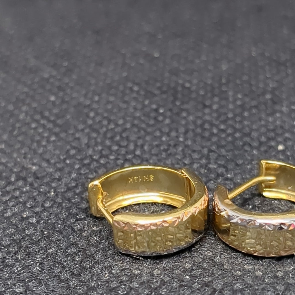 ARRACADAS PAR ORO 14 K 1,10 GRMS (SEMINUEVO)