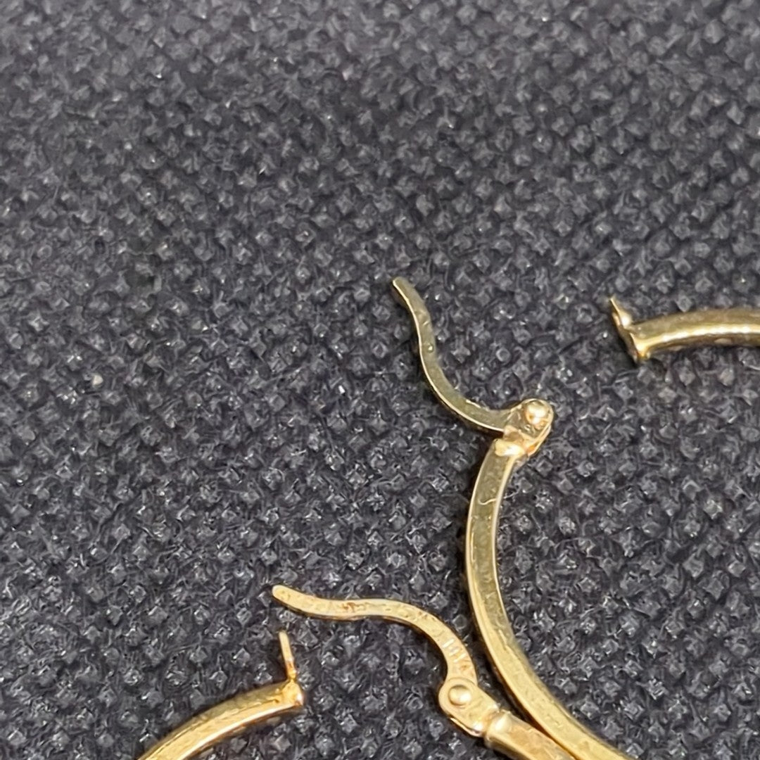 ARRACADAS PAR ORO 14 K 1,10 GRMS (SEMINUEVO)