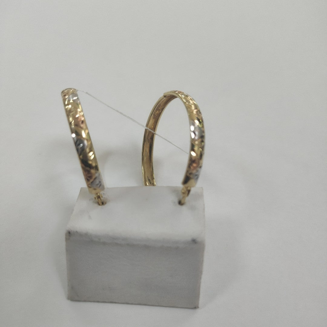 ARETES PAR ORO 10 K 2,50 GRMS (SEMINUEVO)