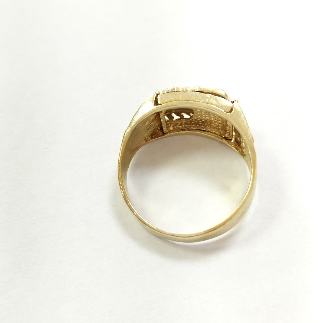 ANILLO ORO 14 K 4.8 GRMS (SEMINUEVO)