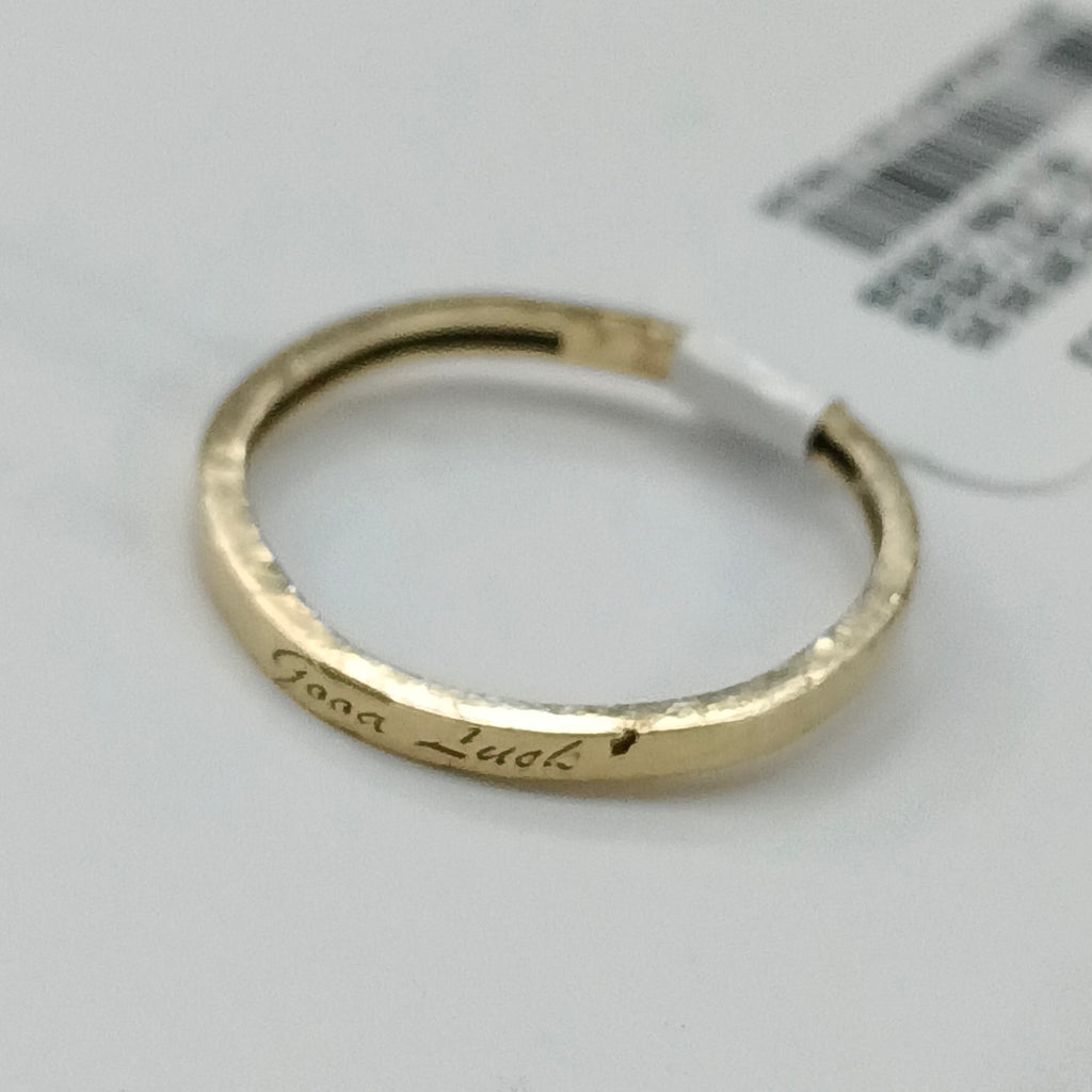 ARGOLLA ORO 14 K 1,10 GRMS (SEMINUEVO)
