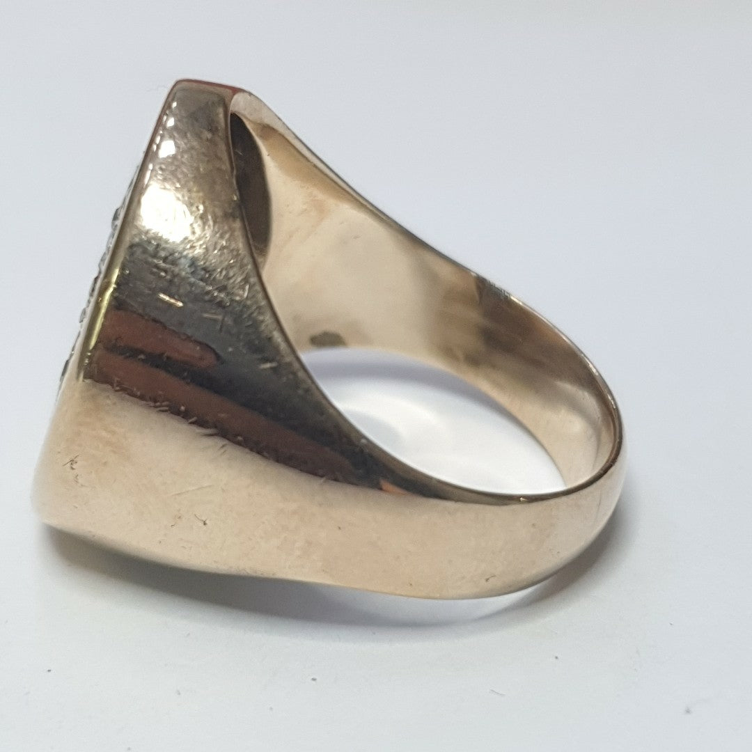 ANILLO ORO 10 K 15,30 GRMS (SEMINUEVO)