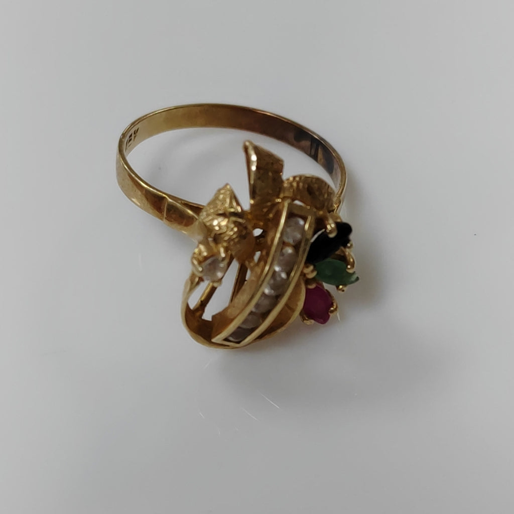 ANILLO ORO 14 K 2,80 GRMS (SEMINUEVO)