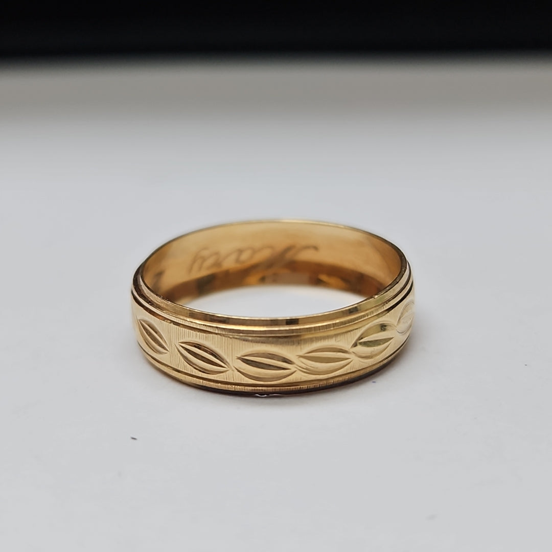 ARGOLLA ORO 14 K 2.3 GRMS (SEMINUEVO)