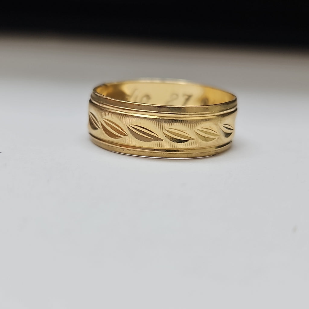 ARGOLLA ORO 14 K 1.6 GRMS (SEMINUEVO)