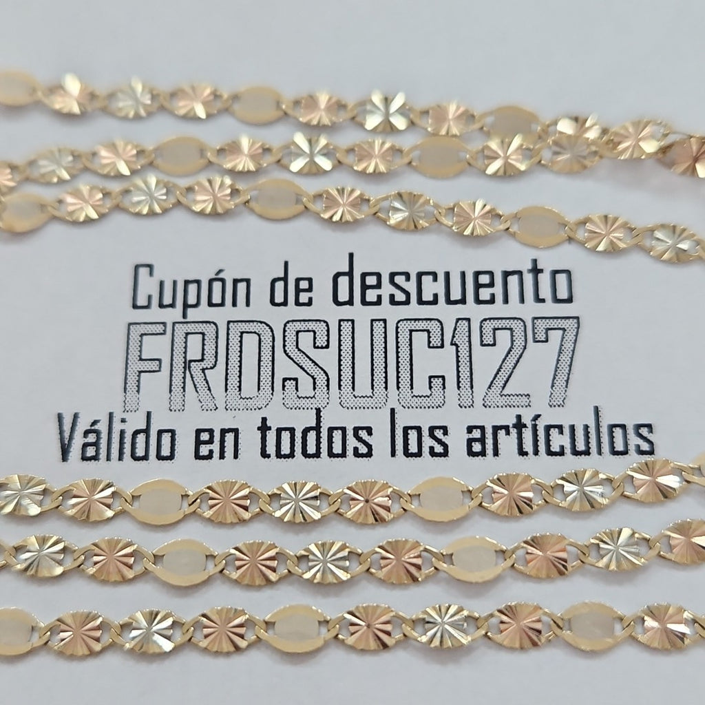 CADENA ORO 14 K 3.2 GRMS (SEMINUEVO)