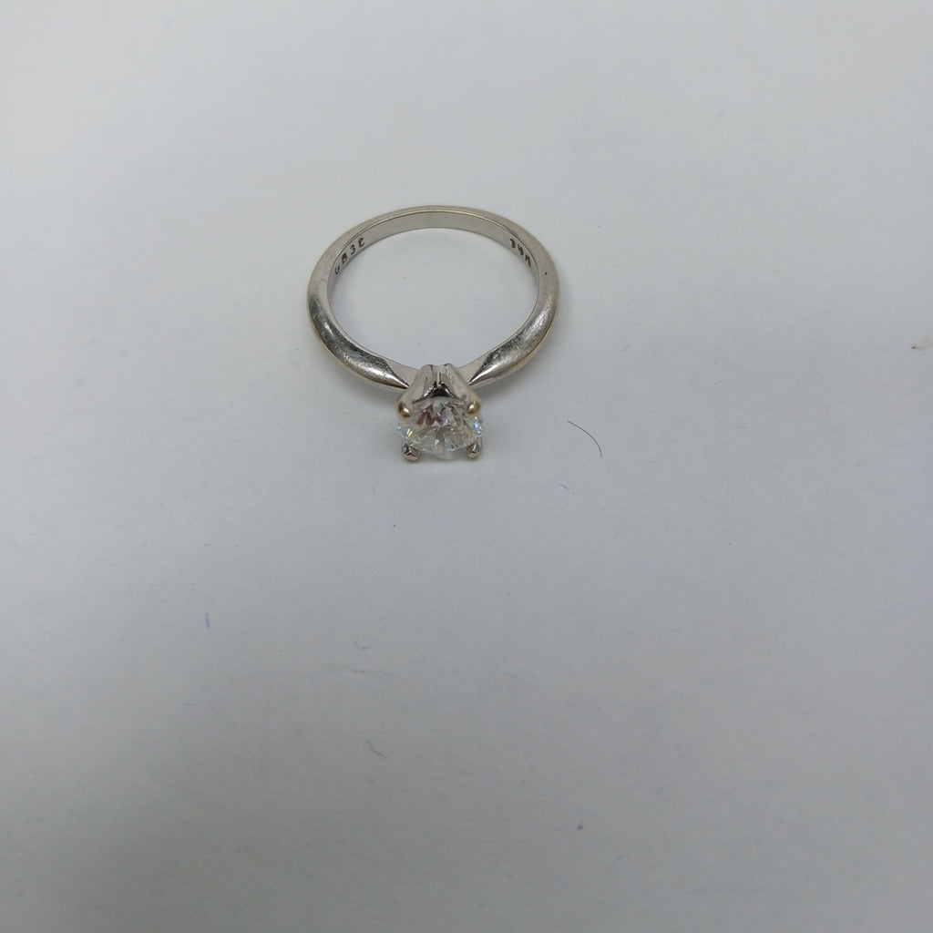 ANILLITO ORO BLANCO 14 K 3.1 GRMS (SEMINUEVO)