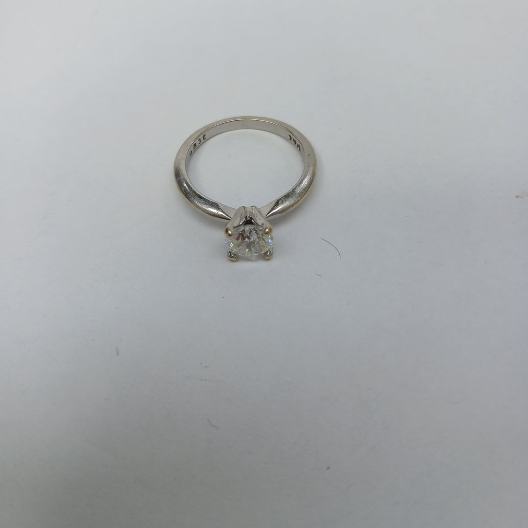 ANILLITO ORO BLANCO 14 K 3.1 GRMS (SEMINUEVO)
