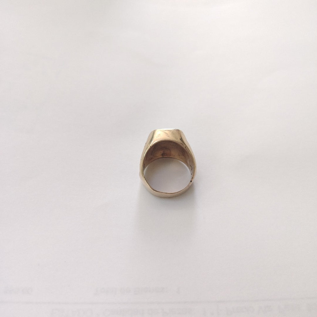 ANILLO DE GRADUACIÓN ORO 10 K 9,60 GRMS (SEMINUEVO)