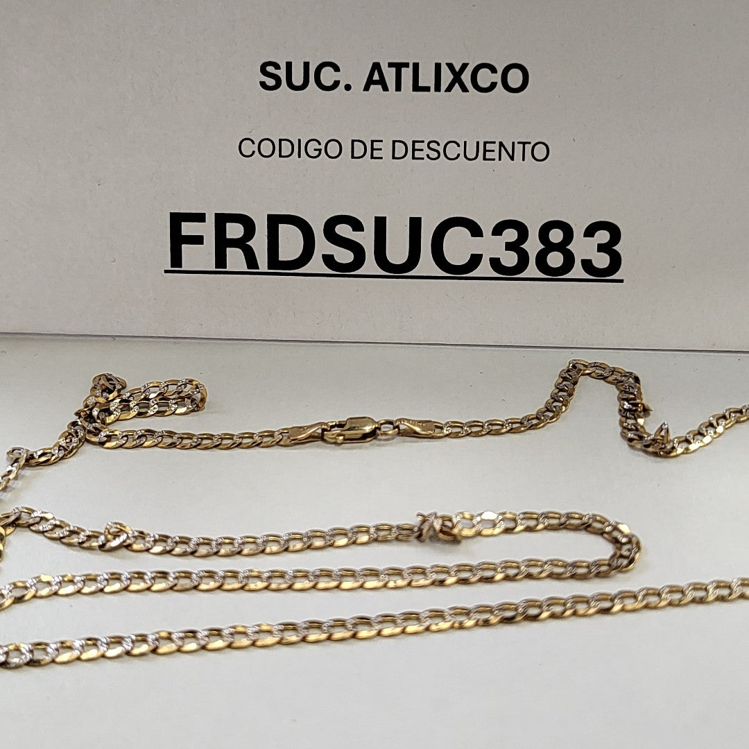 CADENA ORO 14 K 7.7 GRMS (SEMINUEVO)