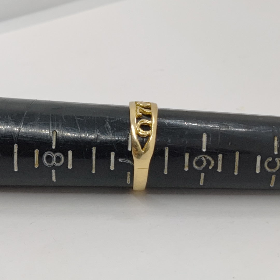 ANILLITO ORO 14 K 2 GRMS (SEMINUEVO)
