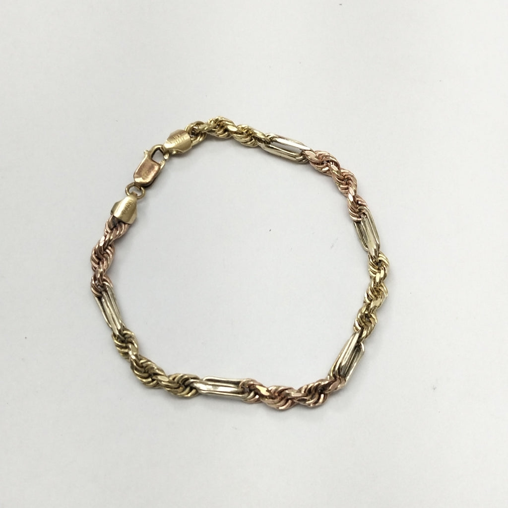 PULSERA ORO,ORO COMBINADO 10 K 5,60 GRMS (SEMINUEVO)