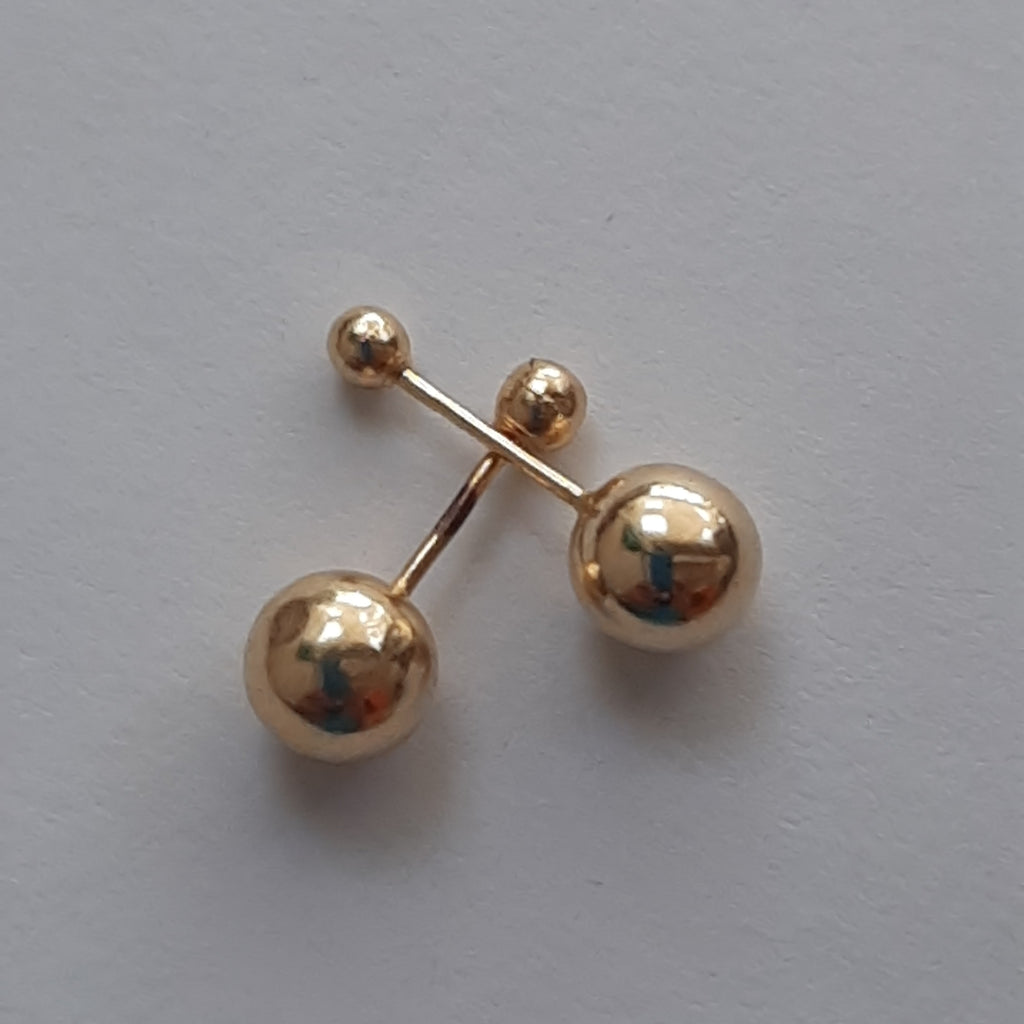 BROQUELES PAR ORO 14 K 0.3 GRMS (SEMINUEVO)