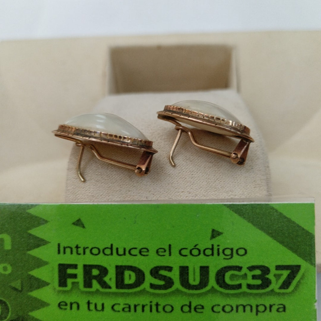 ARETES PAR ORO 10 K 5.2 GRMS (SEMINUEVO)
