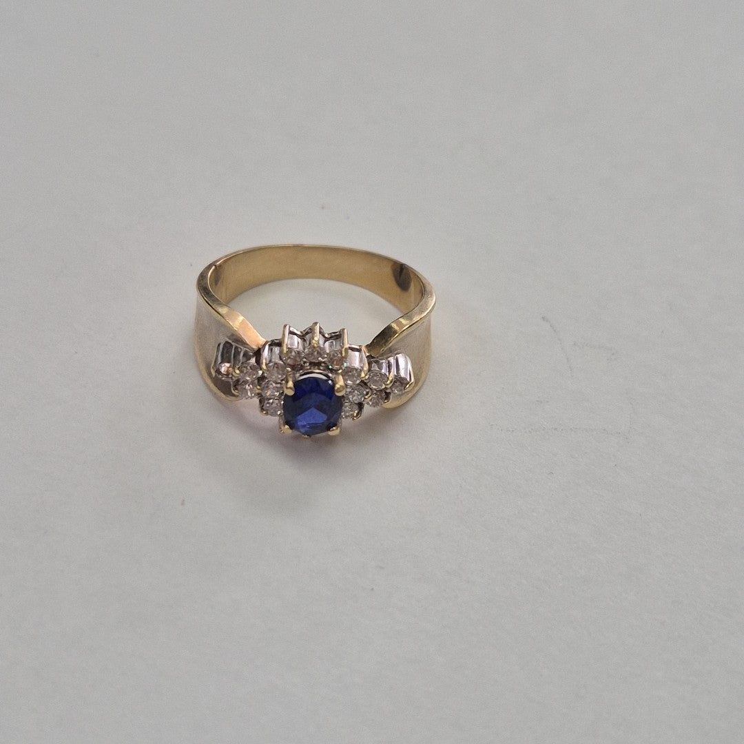 ANILLO ORO 14 K 4,60 GRMS (SEMINUEVO)