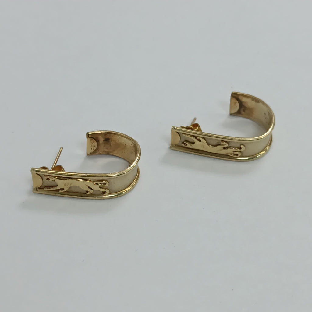 ARETES PAR ORO 14 K 4,30 GRMS (SEMINUEVO)