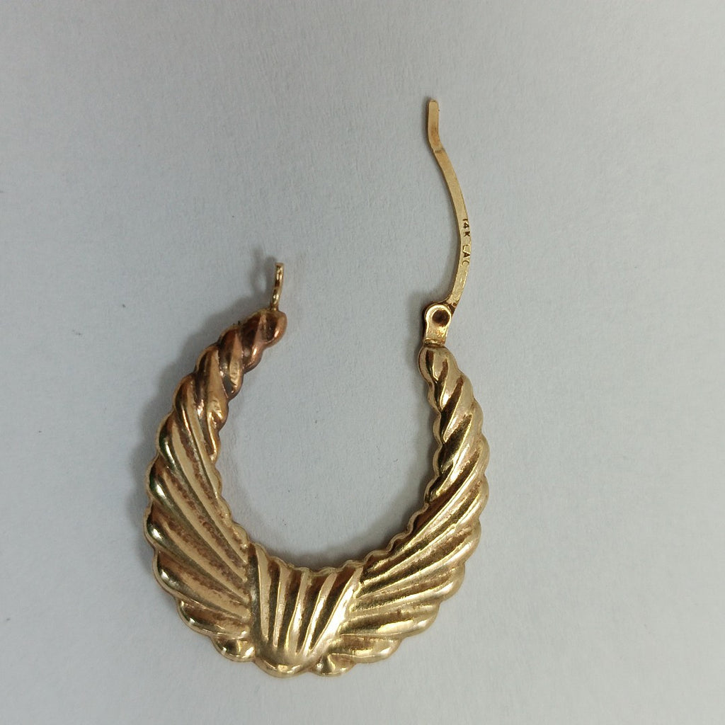 ARRACADAS PAR ORO 14 K 3,00 GRMS (SEMINUEVO)