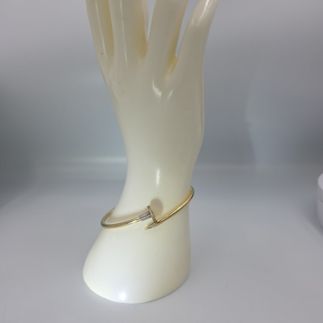 PULSERA RIGIDA ORO 14 K 7.1 GRMS (SEMINUEVO)