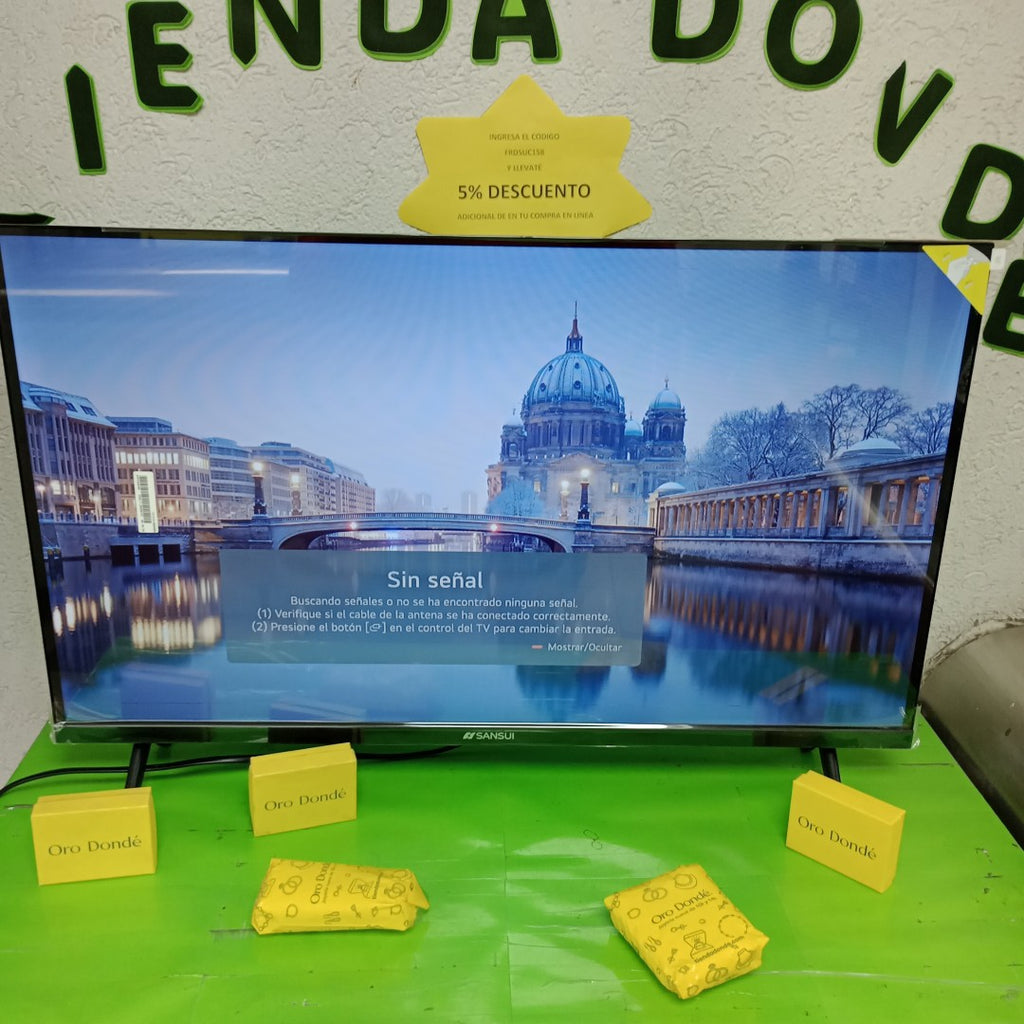PANTALLA SANSUI SMX32KAHW (2024) 32" LED HD (SEMINUEVO)