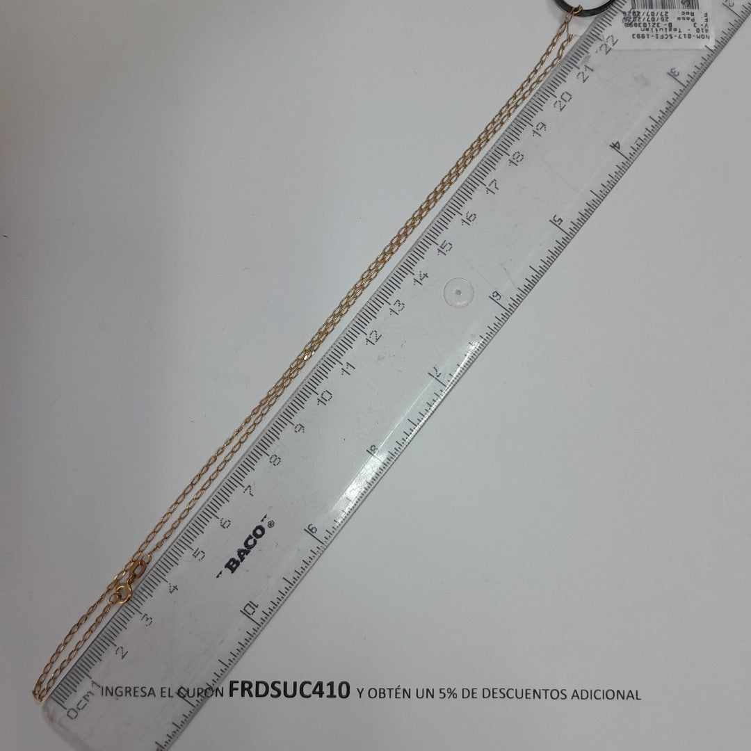 CADENA ORO 10 K 1,80 GRMS (SEMINUEVO)