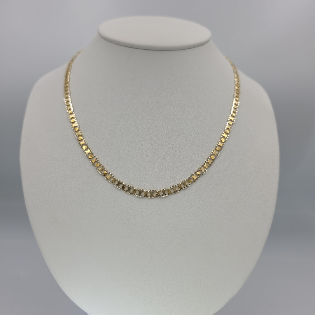 CADENA ORO,RODIADO 14 K 13,30 GRMS (SEMINUEVO)