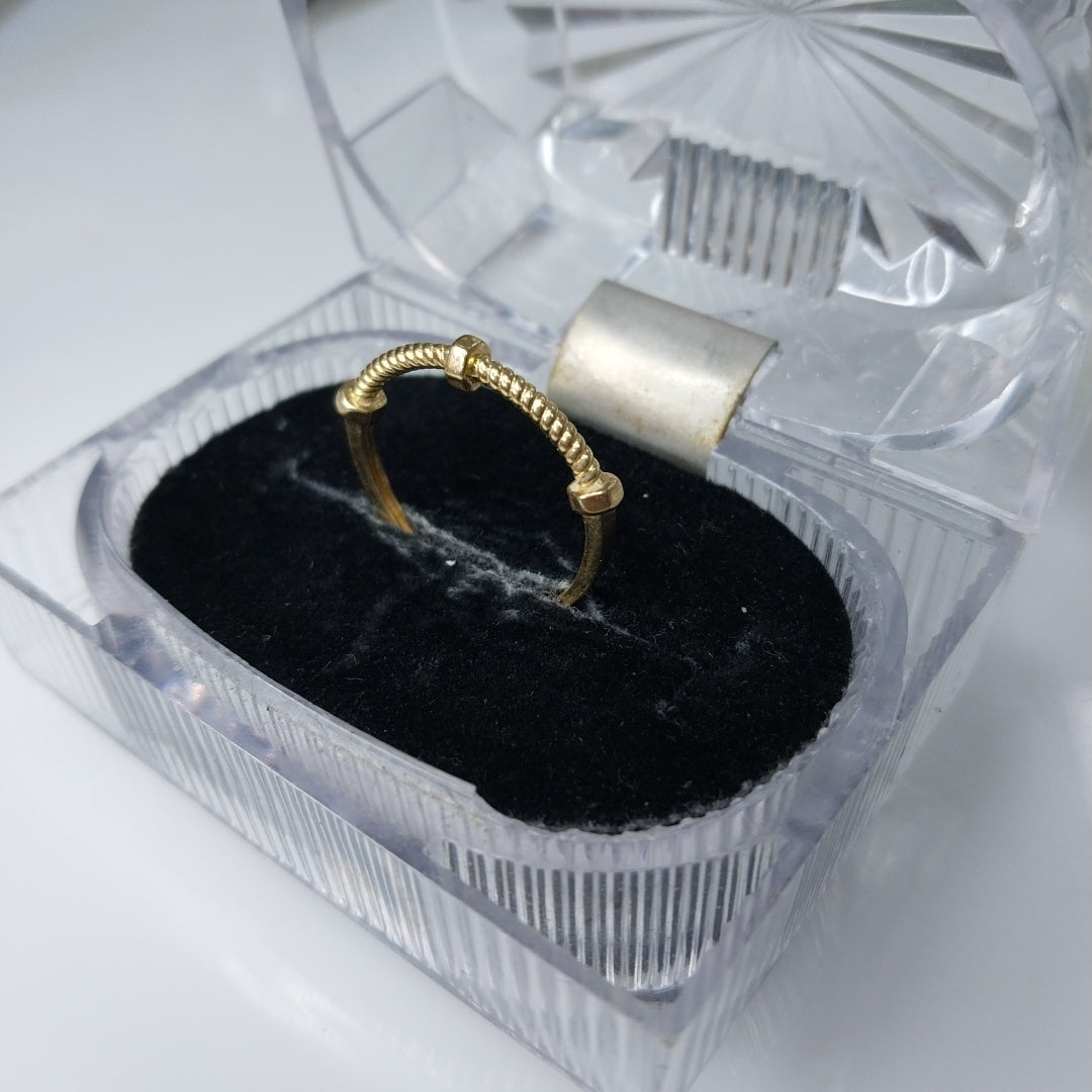 ANILLO ORO 14 K 1.9 GRMS (SEMINUEVO)