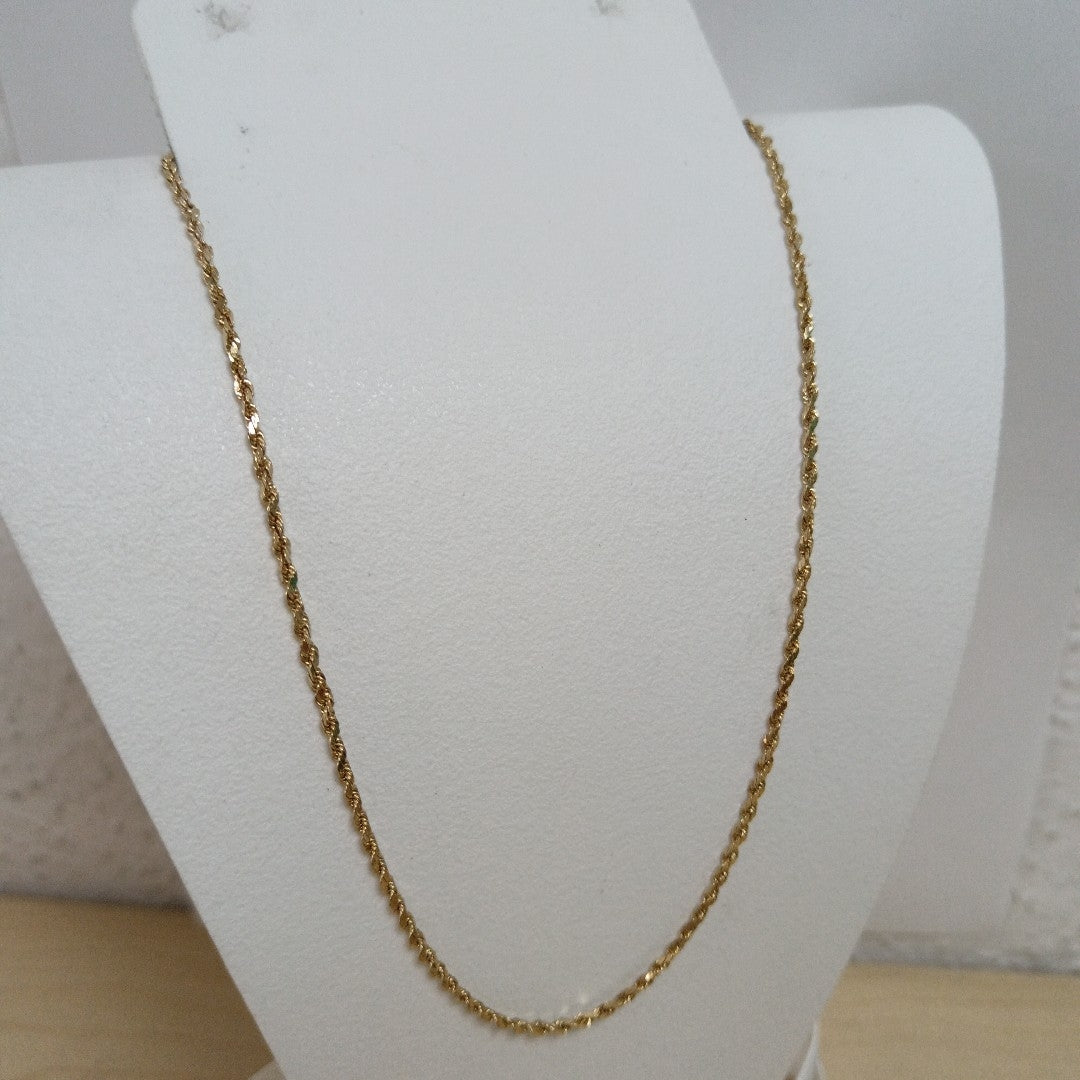 CADENA ORO 14 K 2.4 GRMS (SEMINUEVO)