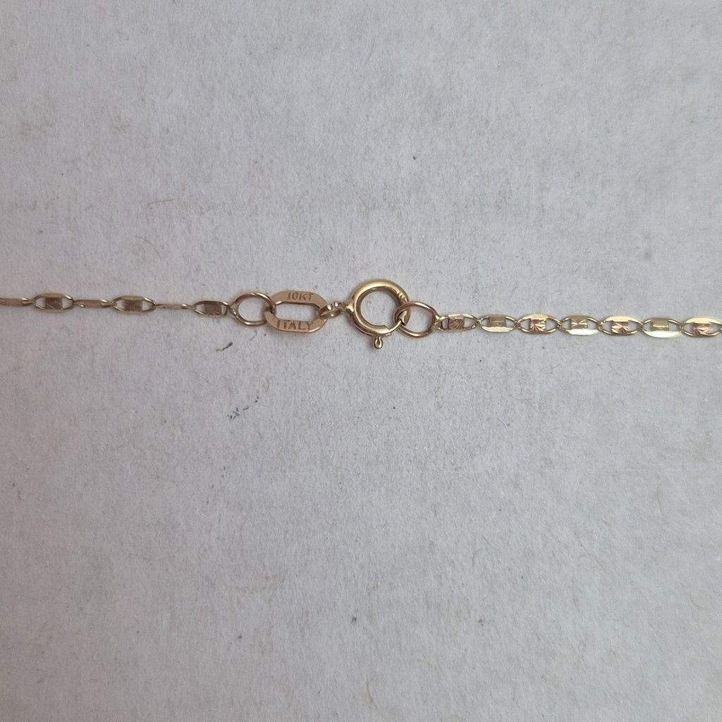 CADENA ORO COMBINADO 10 K 1.4 GRMS (SEMINUEVO)