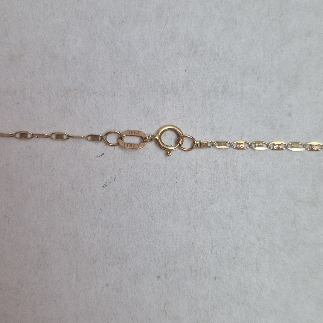 CADENA ORO COMBINADO 10 K 1.4 GRMS (SEMINUEVO)