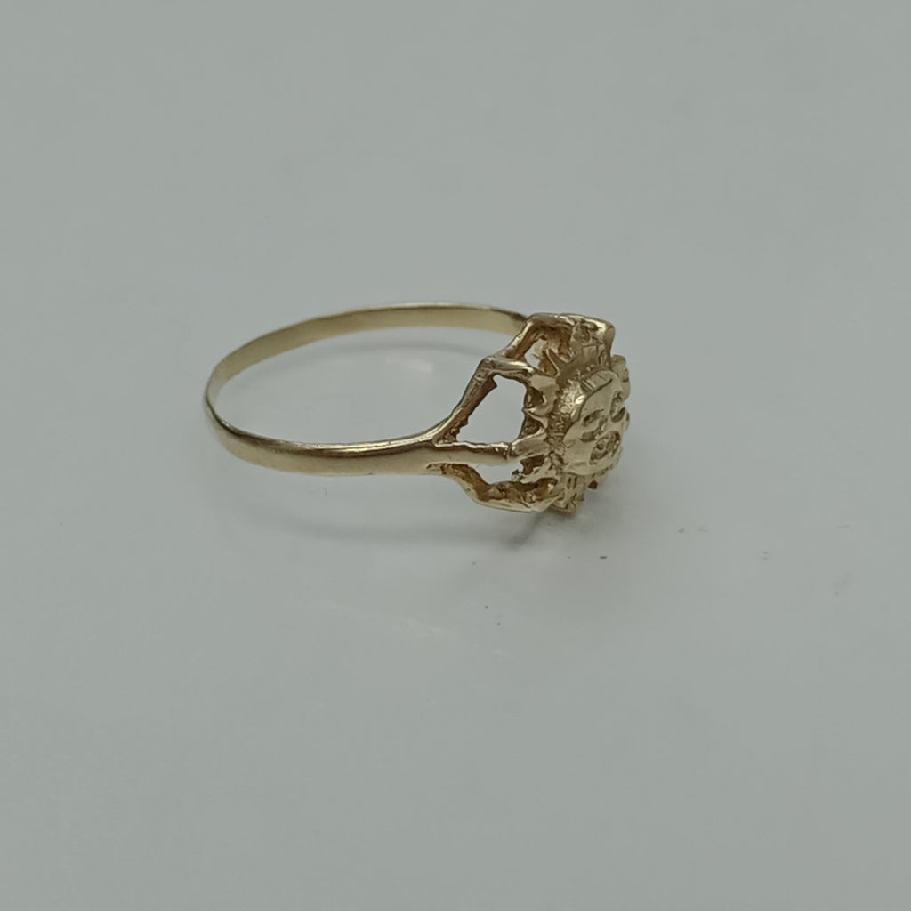 ANILLO ORO 10 K 1,10 GRMS (SEMINUEVO)