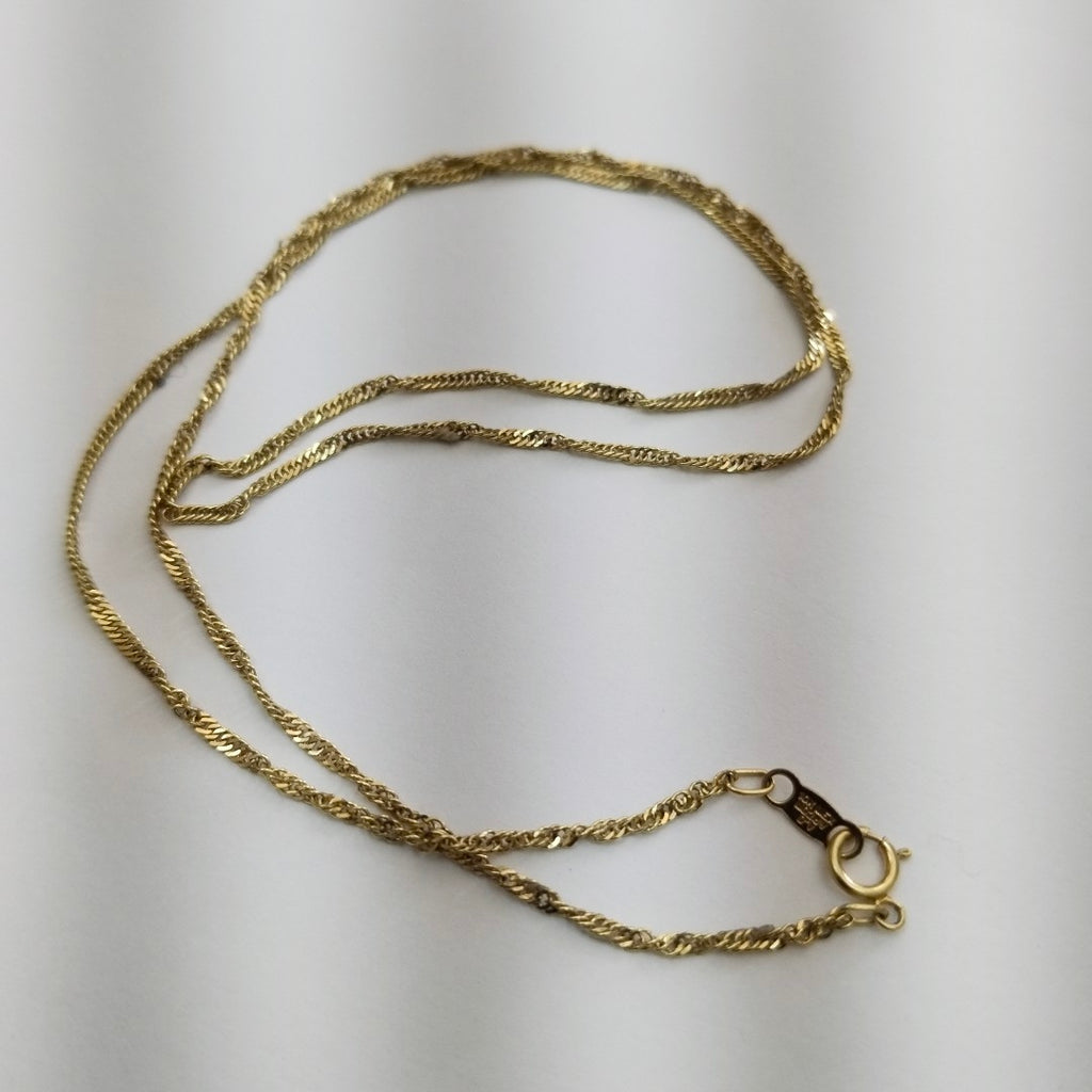 CADENA ORO 10 K 2,50 GRMS (SEMINUEVO)