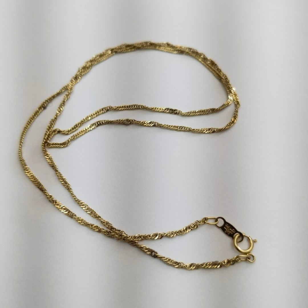 CADENA ORO 10 K 2,50 GRMS (SEMINUEVO)