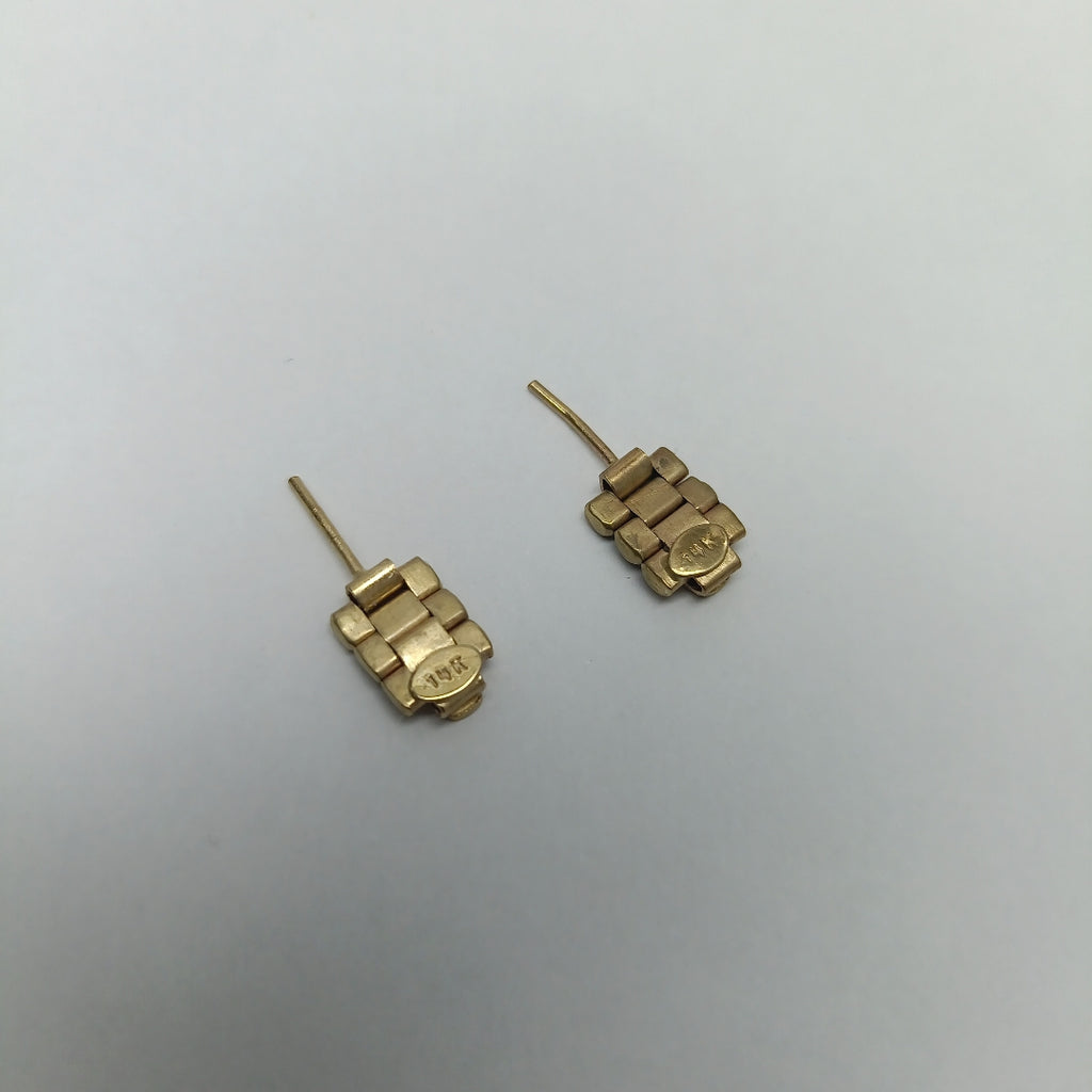 BROQUELES PAR ORO 14 K 2.5 GRMS (SEMINUEVO)