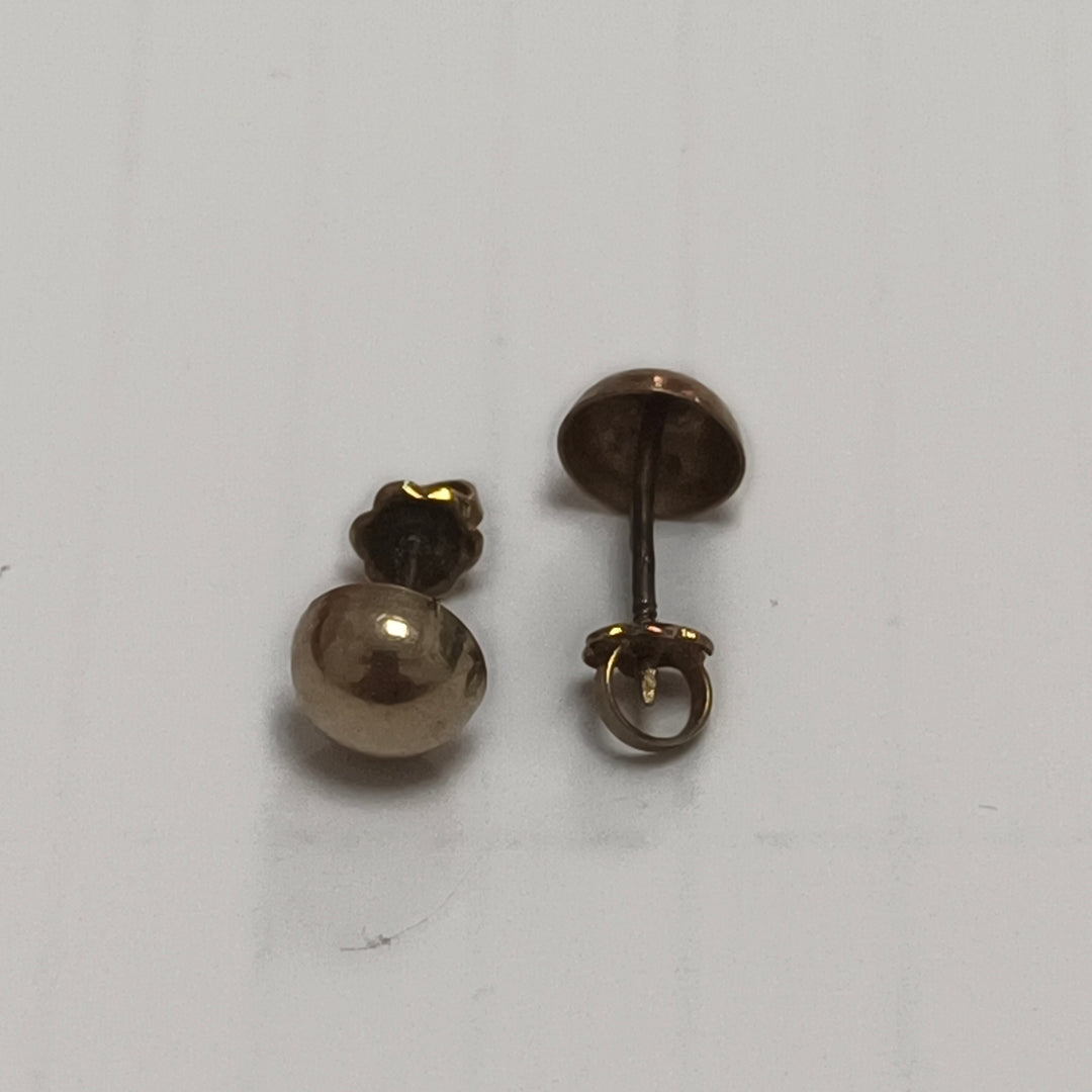 BROQUELES PAR ORO 14 K 0,40 GRMS (SEMINUEVO)