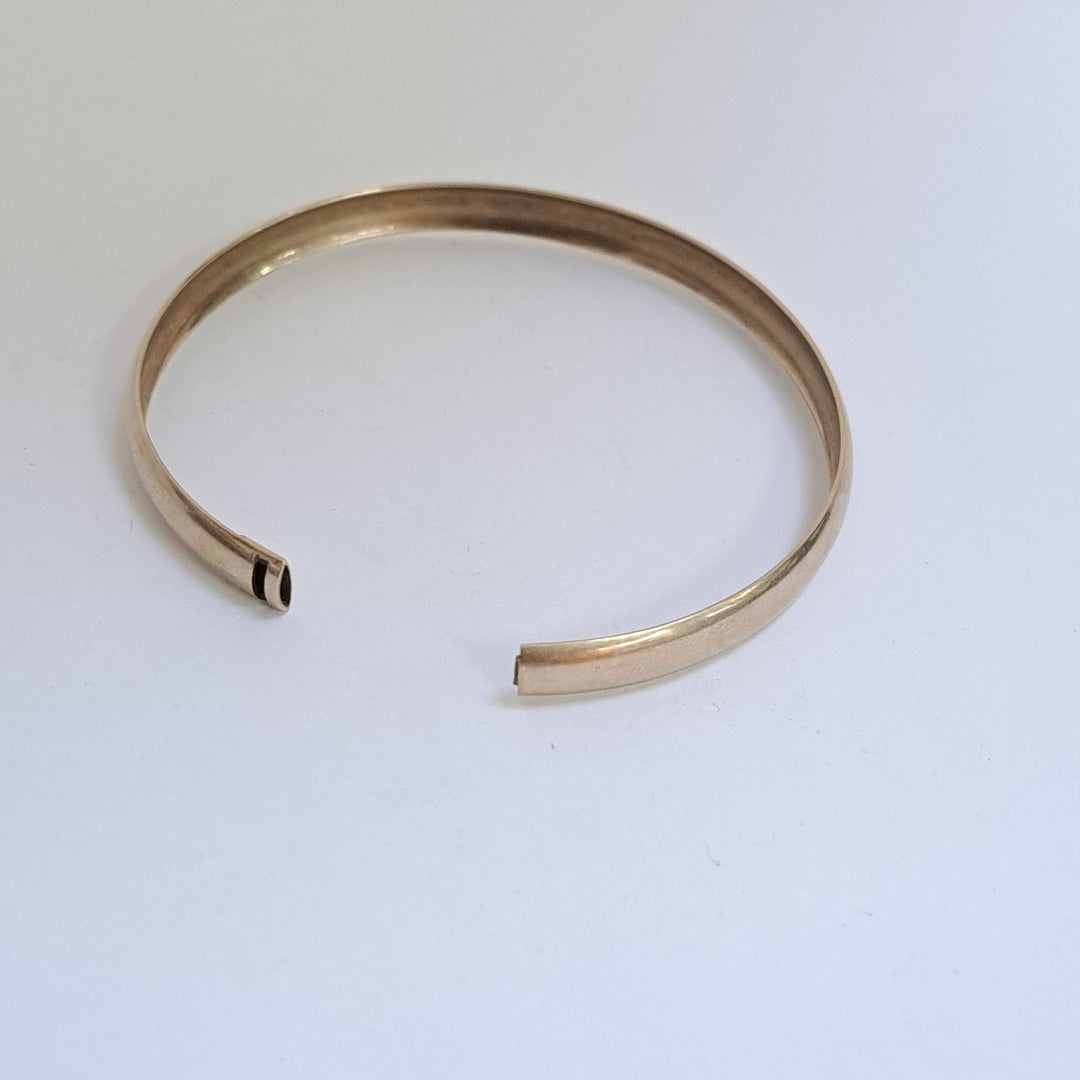 PULSERA RIGIDA ORO 8 K 5.8 GRMS (SEMINUEVO)