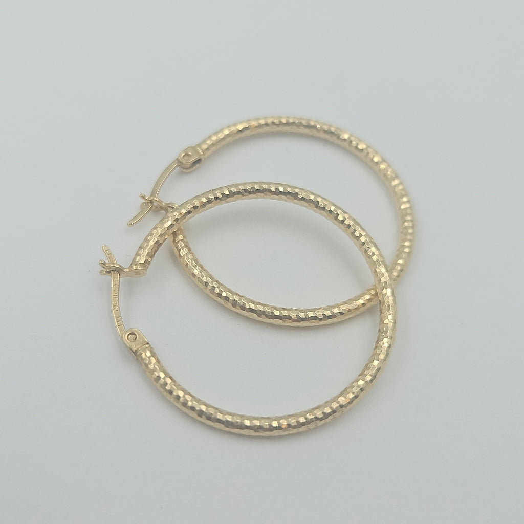 ARRACADAS PAR ORO 14 K 2.9 GRMS (SEMINUEVO)