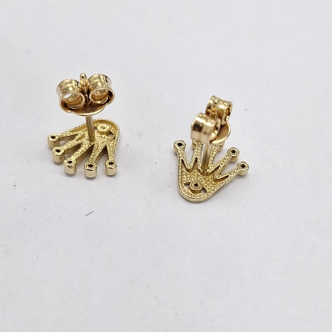 BROQUELES PAR ORO 10 K 1,20 GRMS (SEMINUEVO)