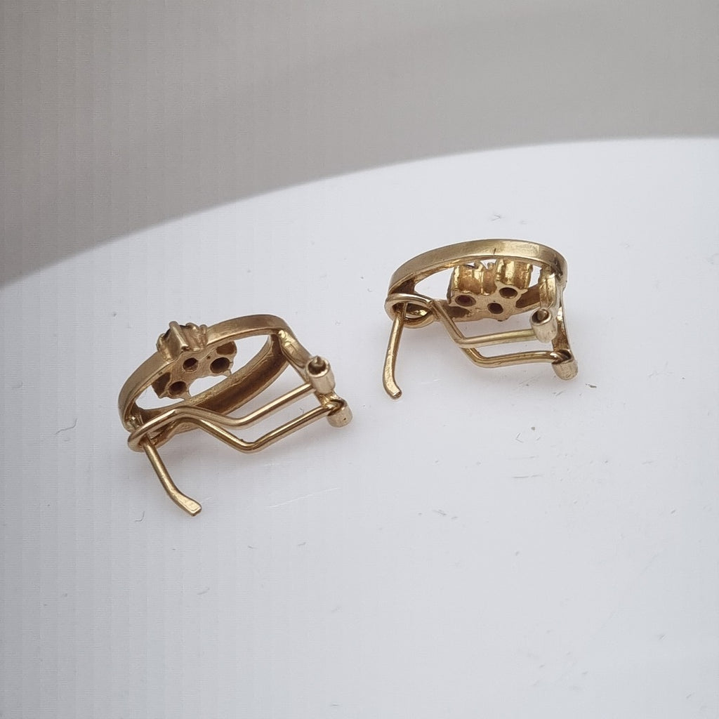 ARETES PAR ORO 14 K 3 GRMS (SEMINUEVO)