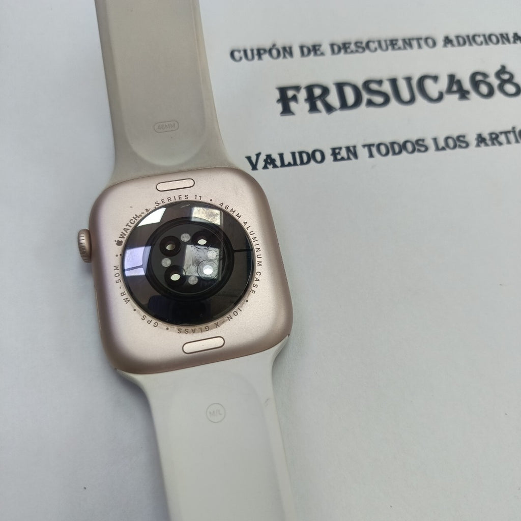 SMARTWATCH APPLE SERIES 11 ALUMINIO A3333 46 MM GPS (SEMINUEVO)