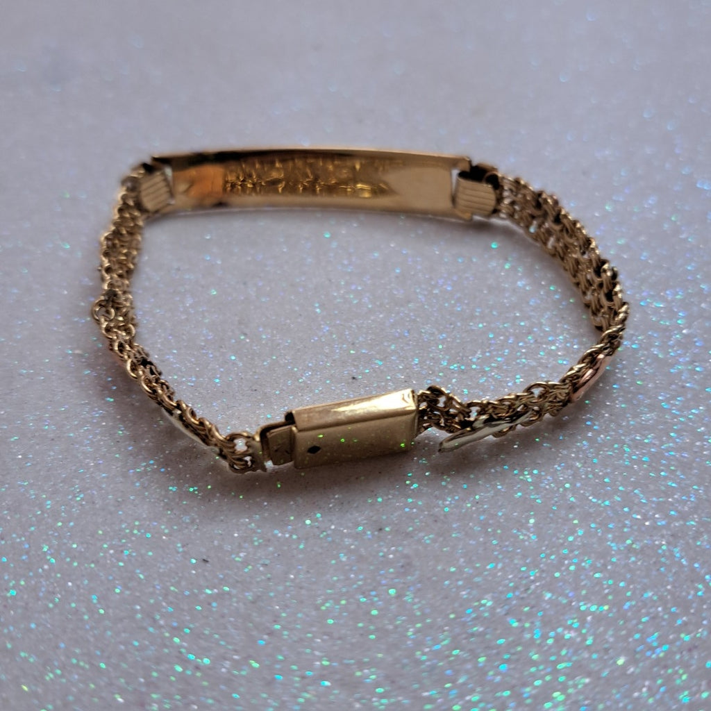 ESCLAVA ORO COMBINADO 10 K 9,70 GRMS (SEMINUEVO)