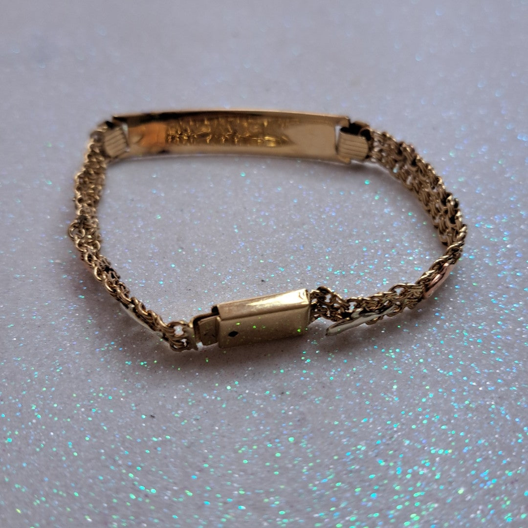 ESCLAVA ORO COMBINADO 10 K 9,70 GRMS (SEMINUEVO)