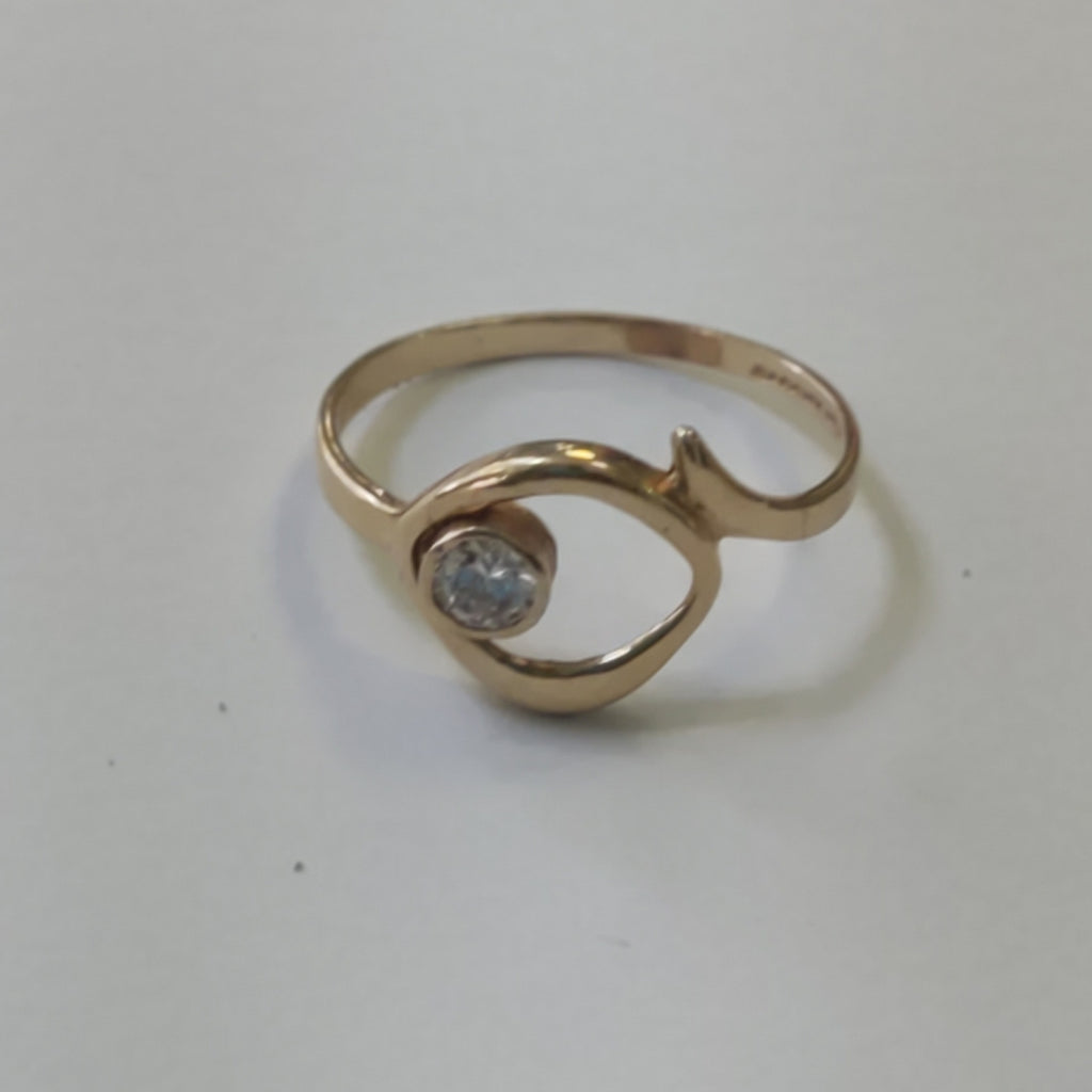ANILLO ORO 14 K 1.8 GRMS (SEMINUEVO)