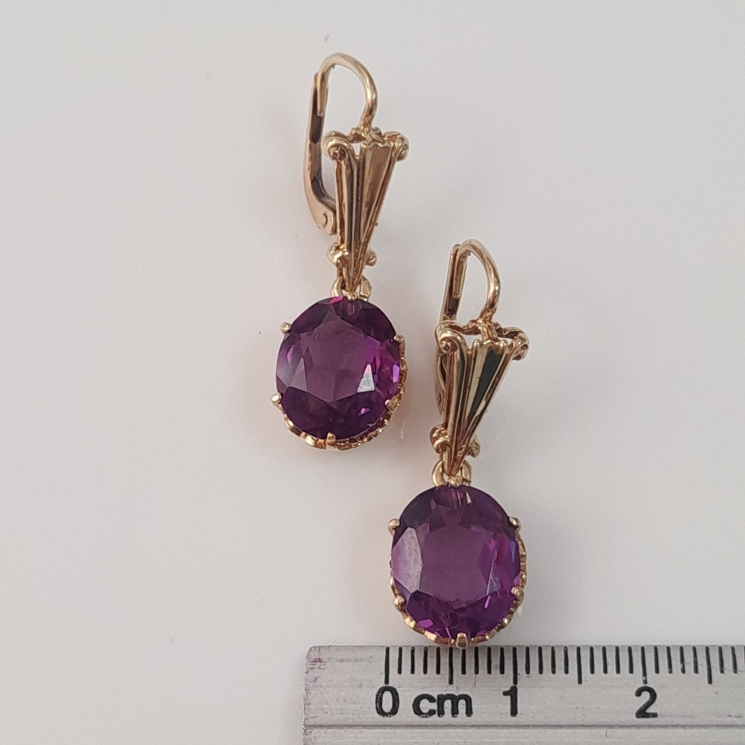 ARETES PAR ORO 8 K 7,30 GRMS (SEMINUEVO)