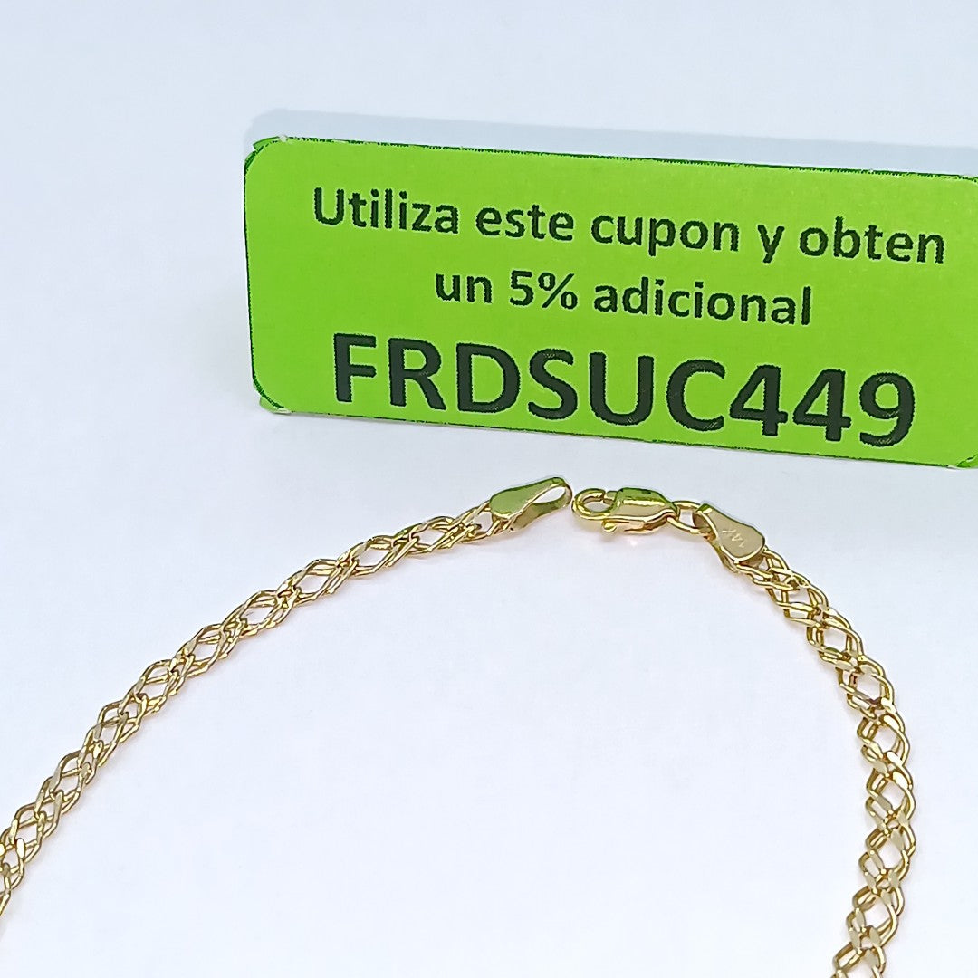 PULSERA ORO 14 K 1,60 GRMS (SEMINUEVO)
