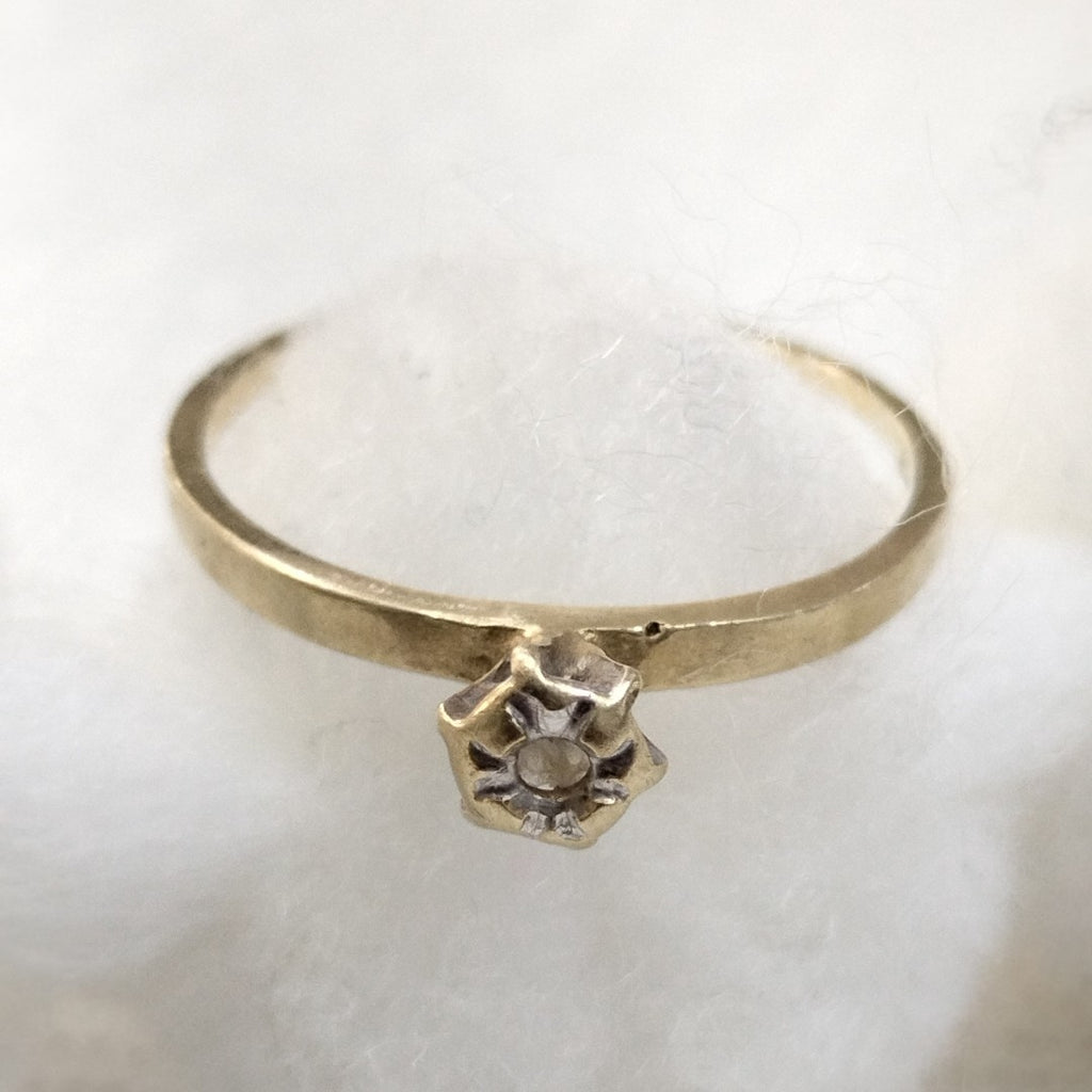 ANILLITO ORO 14 K 1.2 GRMS (SEMINUEVO)