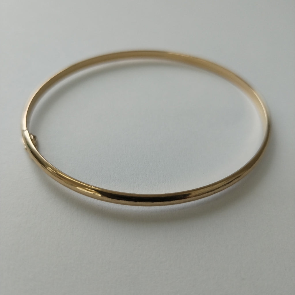 PULSERA RIGIDA ORO 14 K 3.5 GRMS (SEMINUEVO)