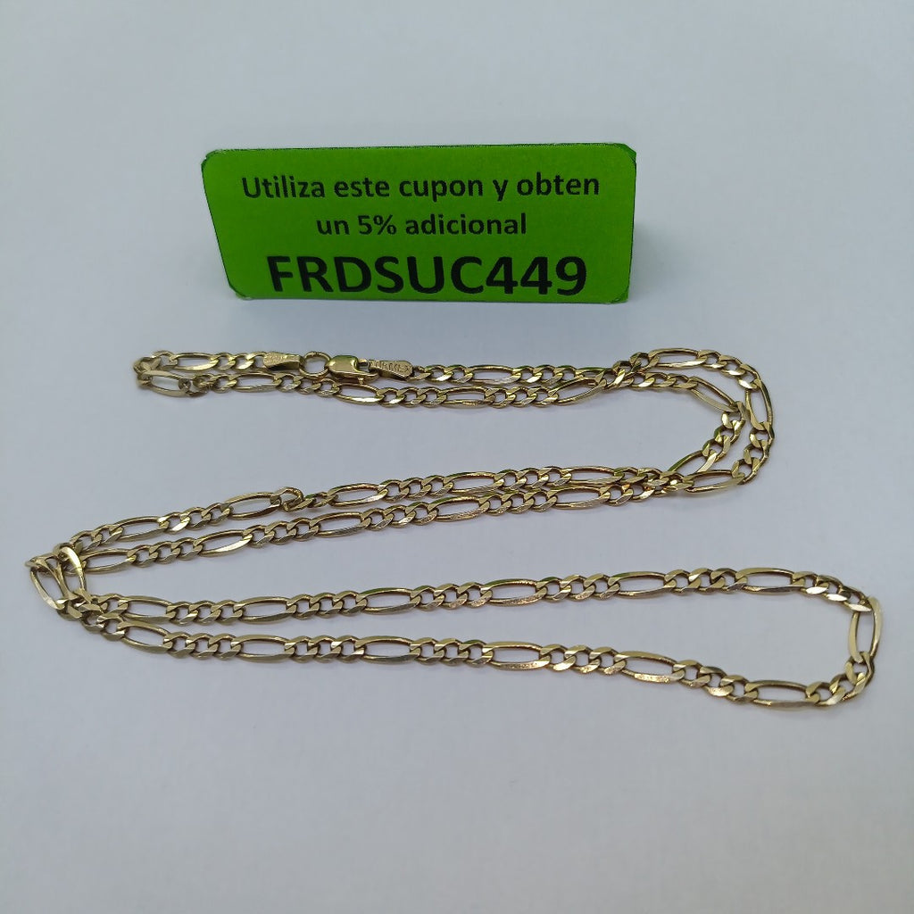 CADENA ORO 10 K 8.1 GRMS (SEMINUEVO)